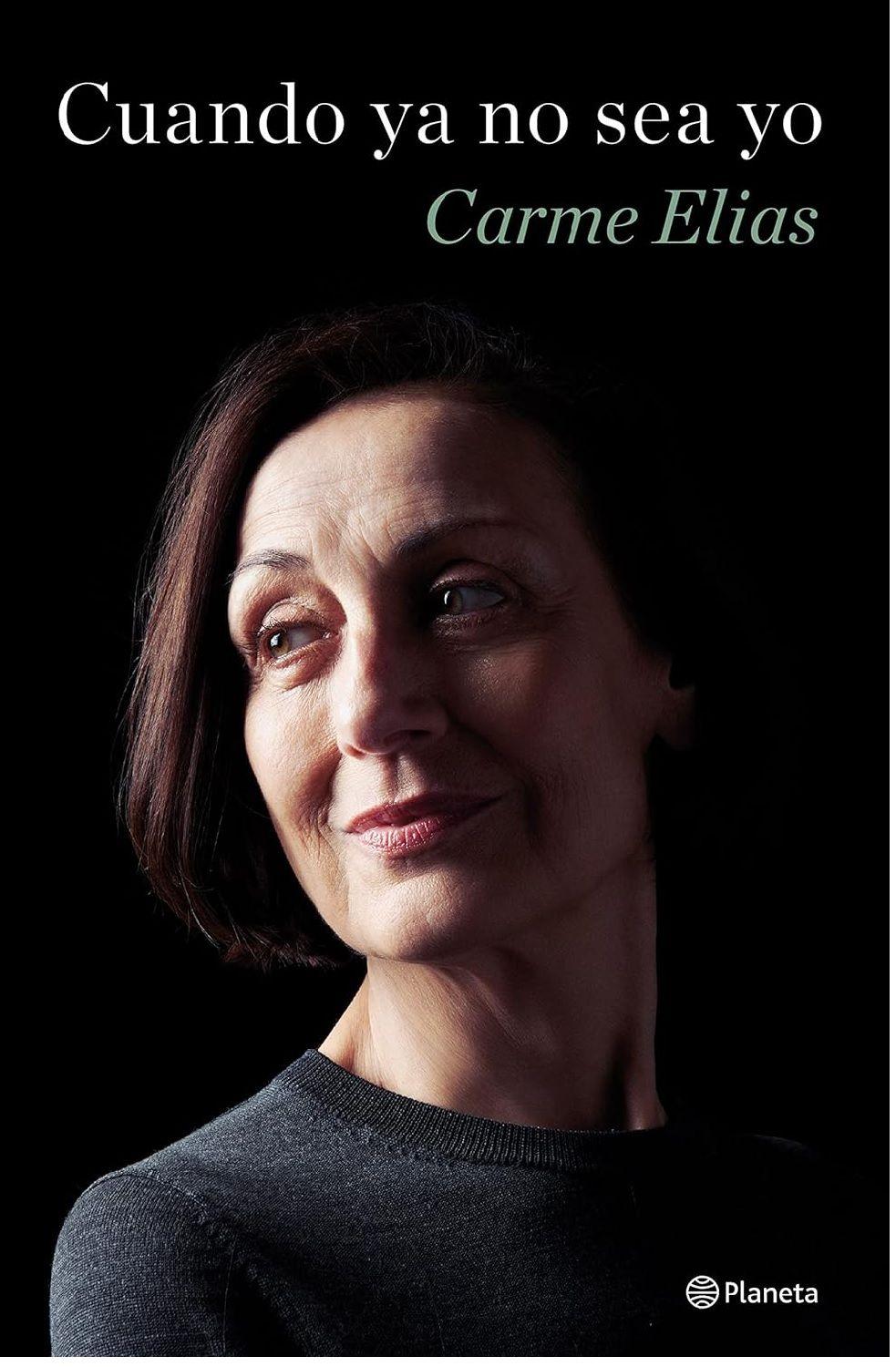 Carme Elias en la portada de su libro