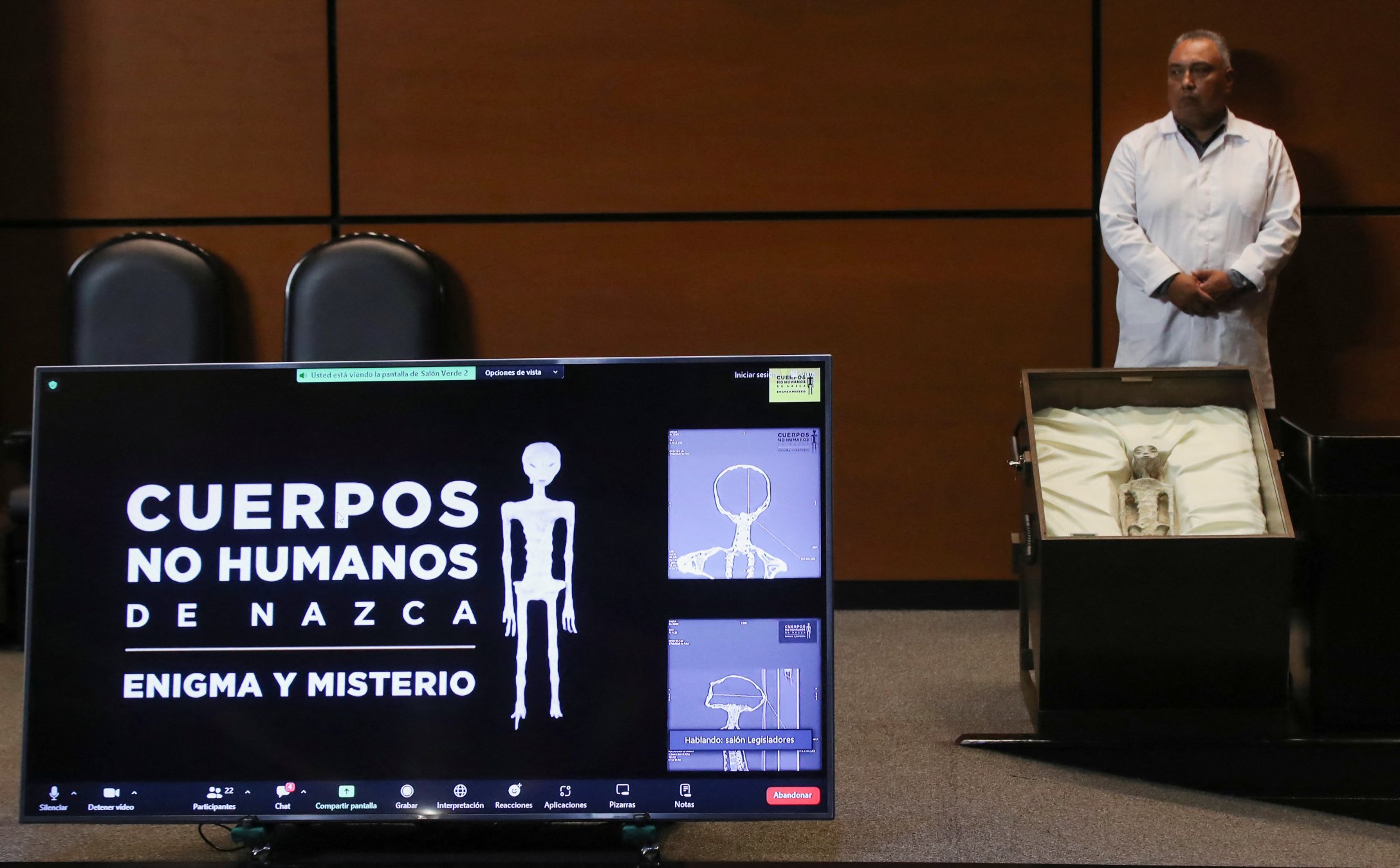 Extraterrestre. Congreso mexicano. 