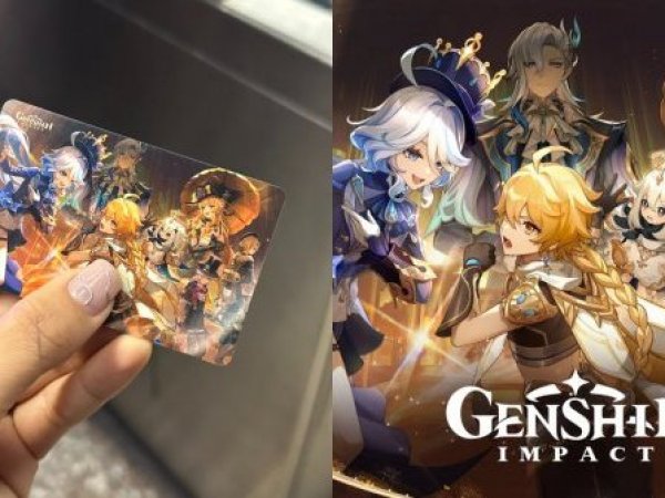 Tarjetas de Metro de Genshin Impact