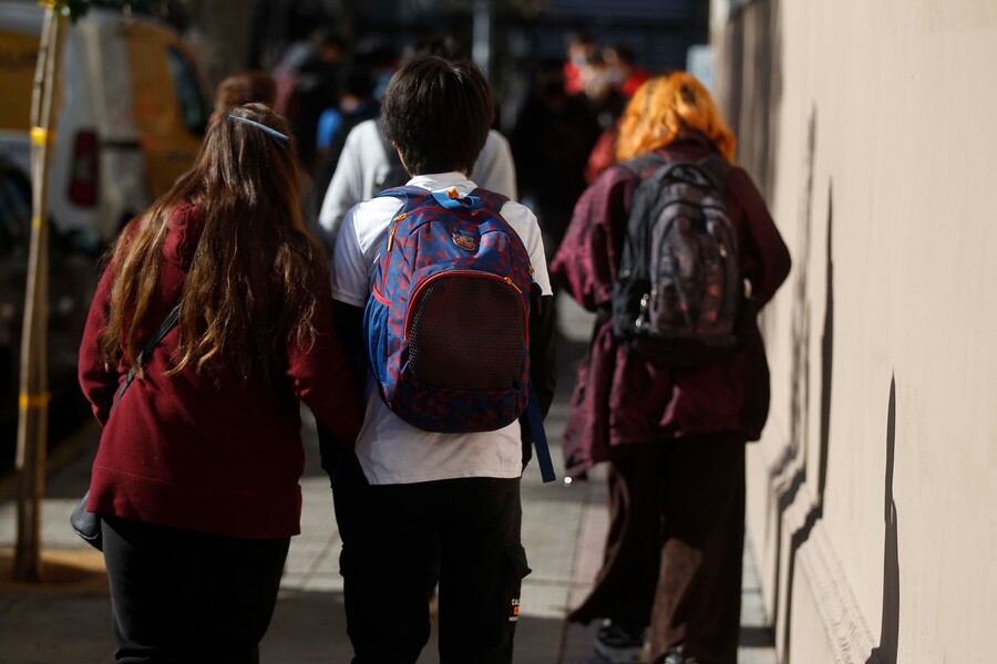 Niños en colegio