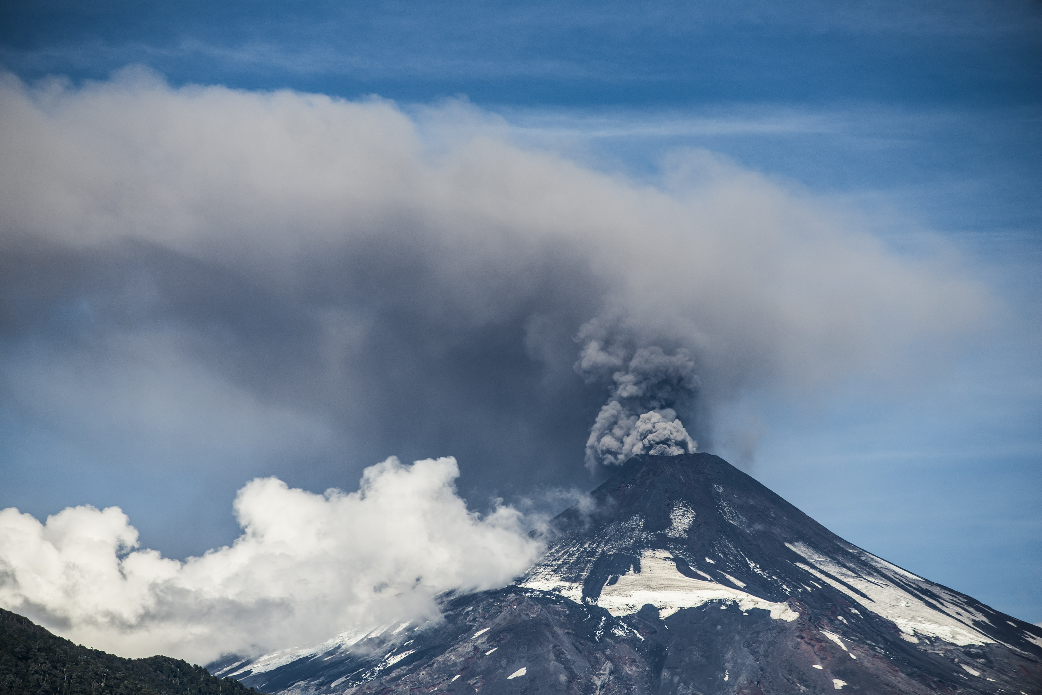Volcán Villarrica en 2015.