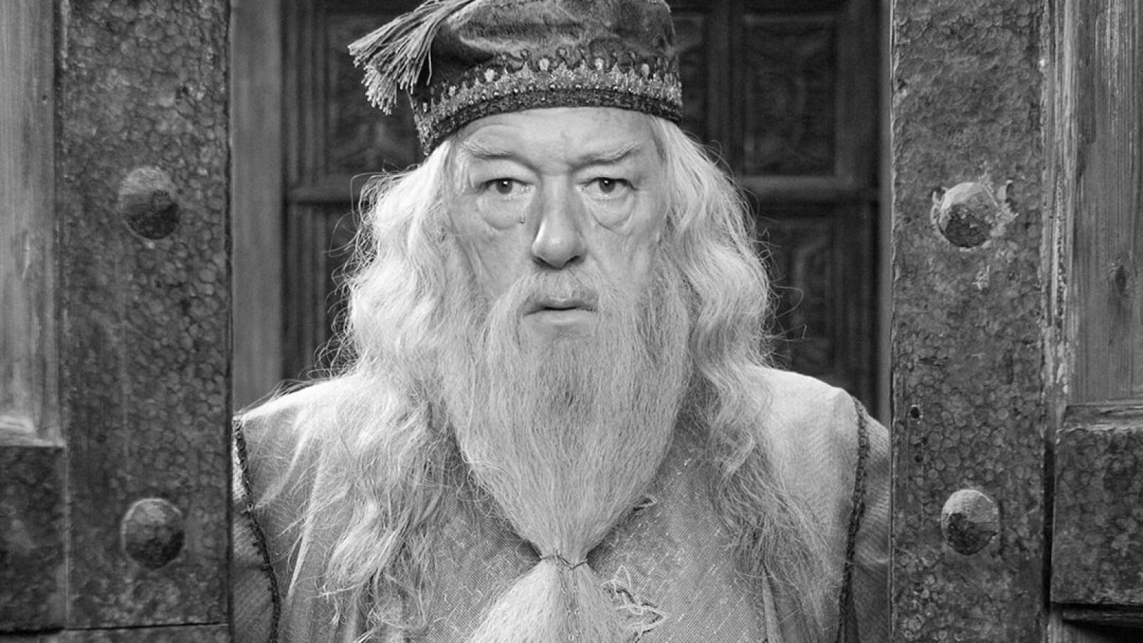 Michael Gambon como Albus Dumbledore en Harry Potter.