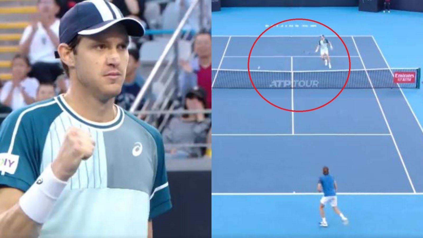  Uno De Los Mejores El Espectacular Match Point Con Que Nico Jarry 