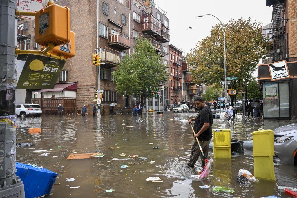 Lluvias en Williamsburg