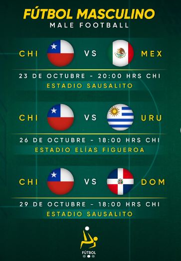 Fixture de la Roja