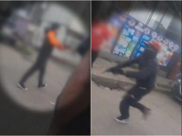 El momento de la mortal balacera en Valdivia