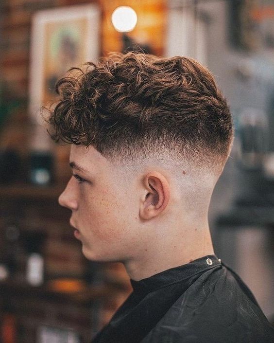 Corte de rizos taper