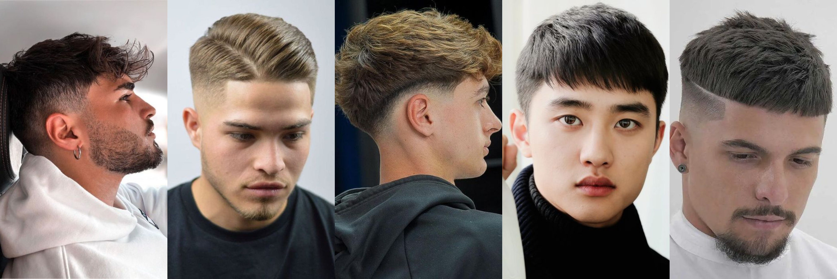 Corte de cabelo degradado para homens