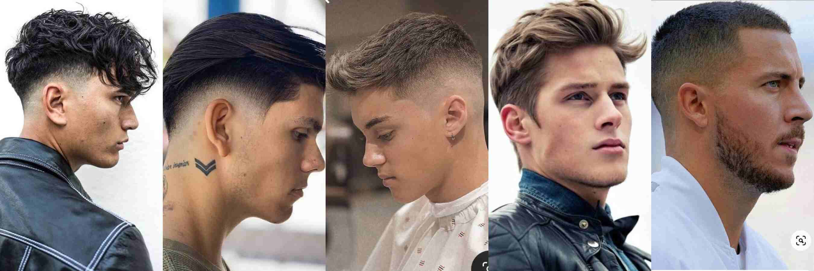 Corte de pelo degradado en hombre