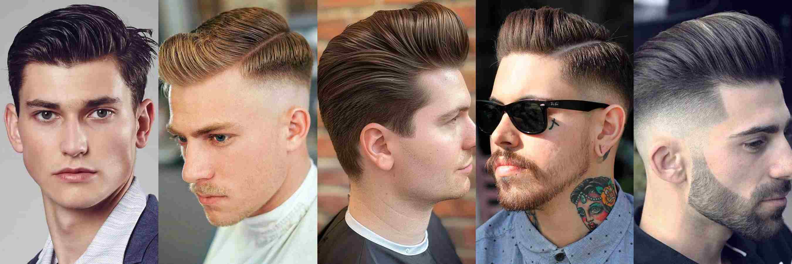 Corte de pelo para hombres pompadour