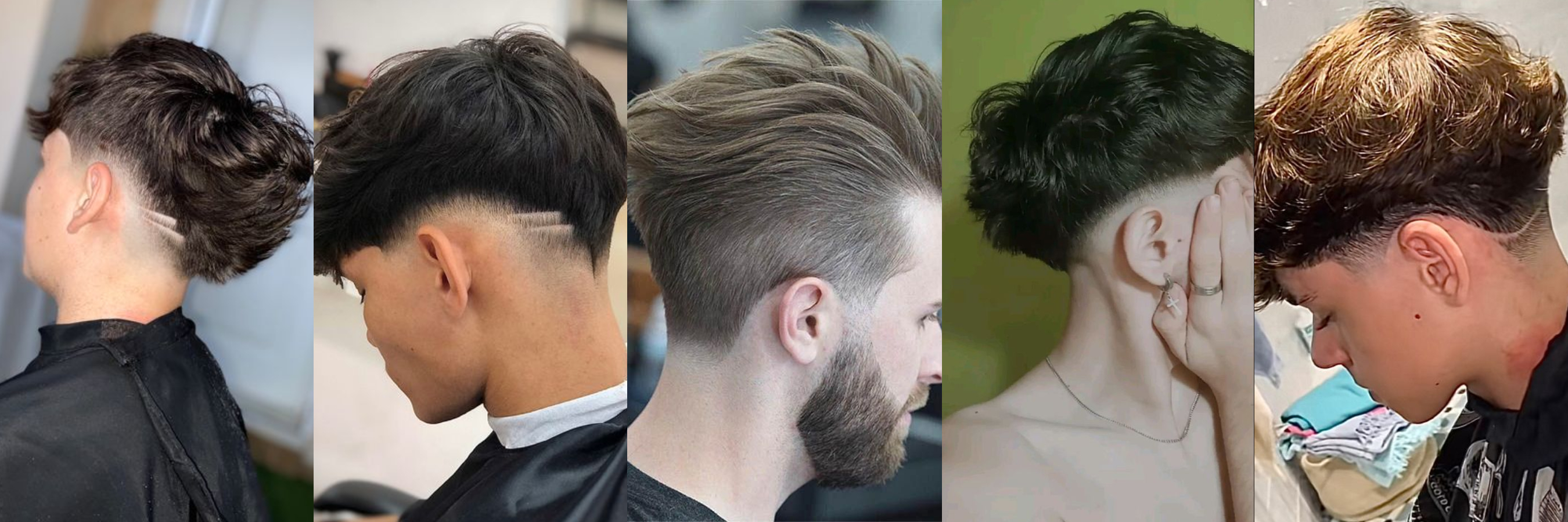 Corte cola de pato con taper