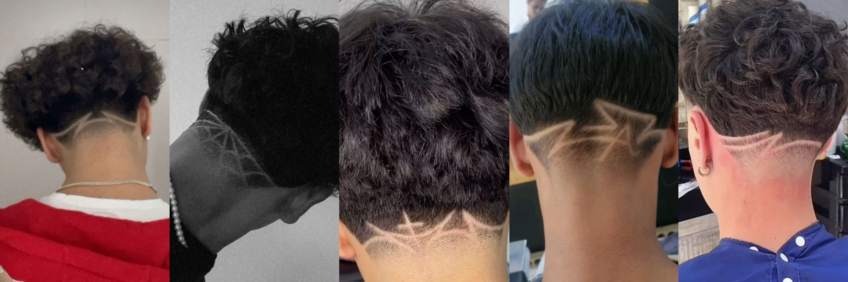 Taper fade con diseños