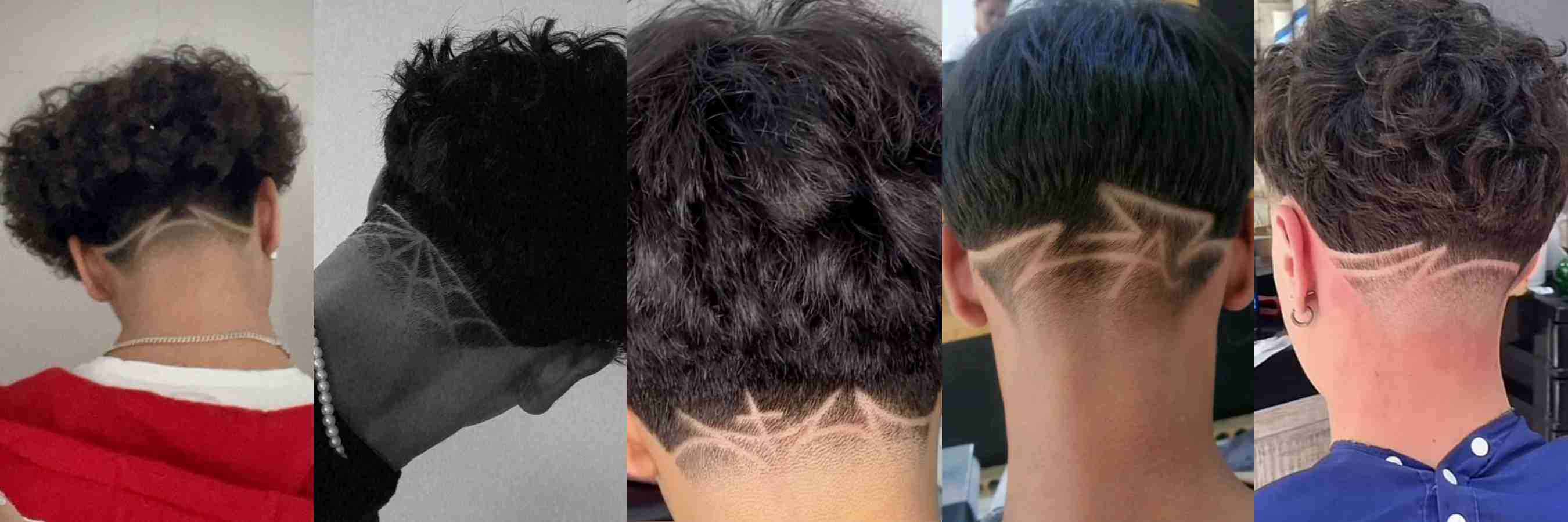 Taper fade con diseños