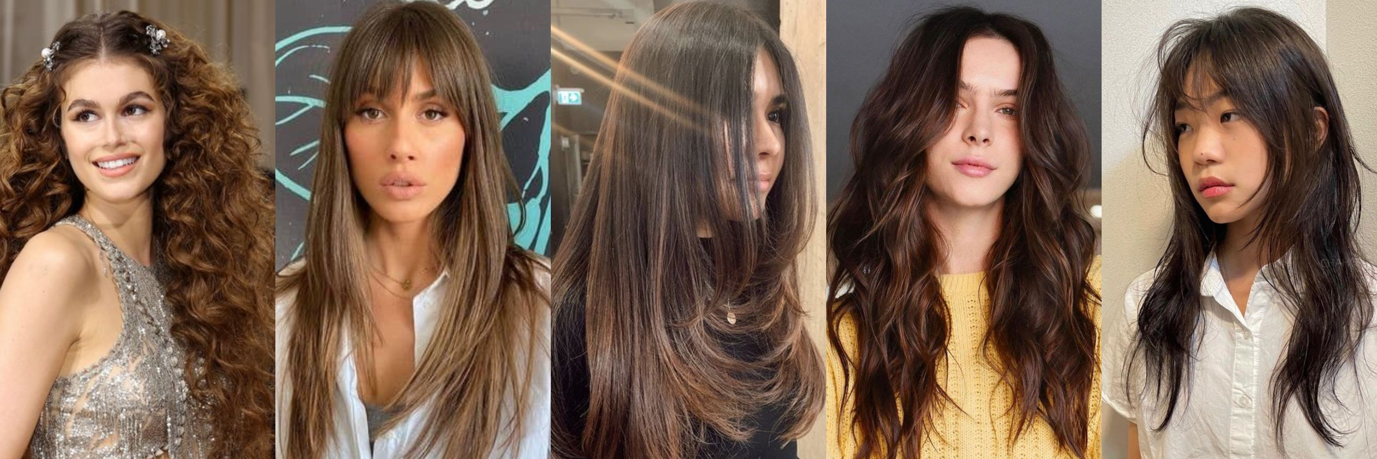 Corte de cabelo longo para mulheres