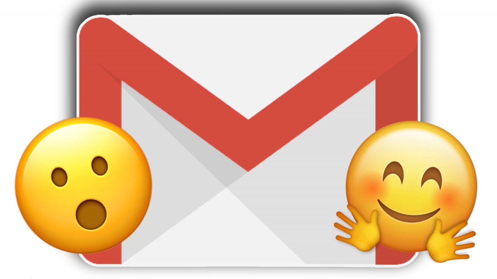 Gmail con emojis.
