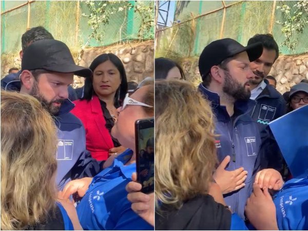 La respuesta de Boric a vecina por despido de funcionarios de la salud en Ovalle