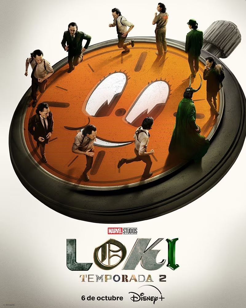 Poster de las segunda temporada de Loki