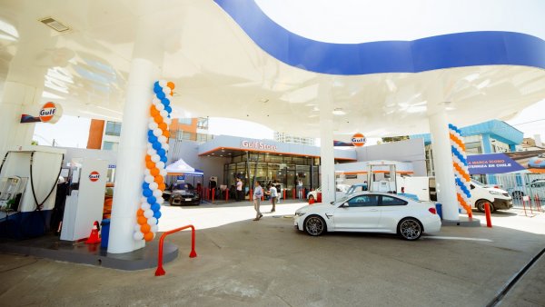 Estación de Gulf en Chile