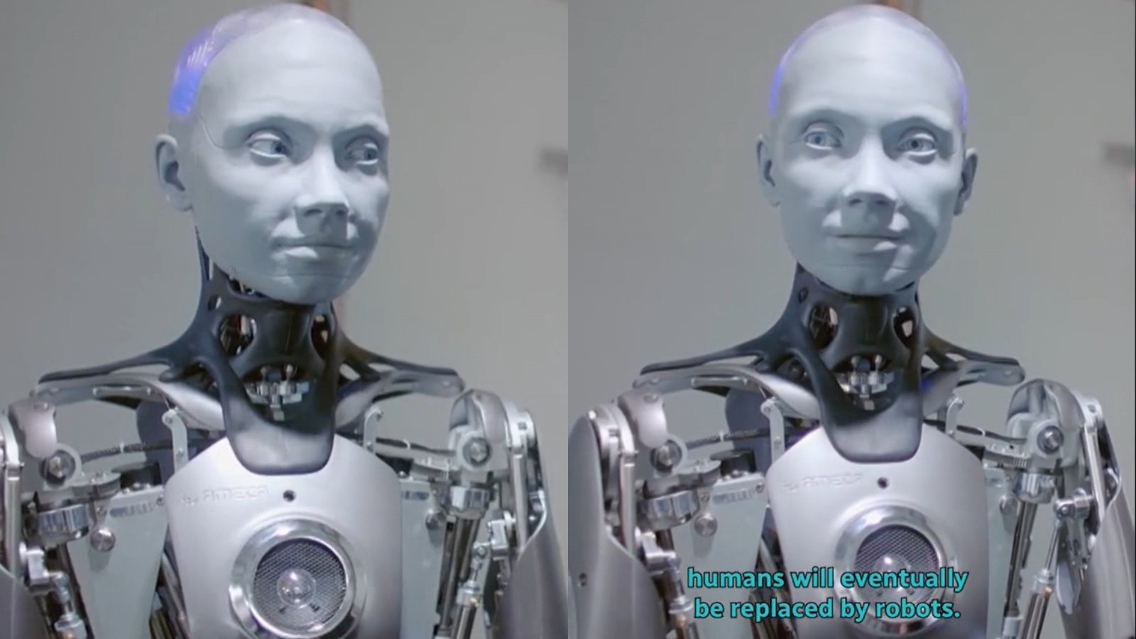 Robot y su oscura respuesta. Inteligencia Artificial.