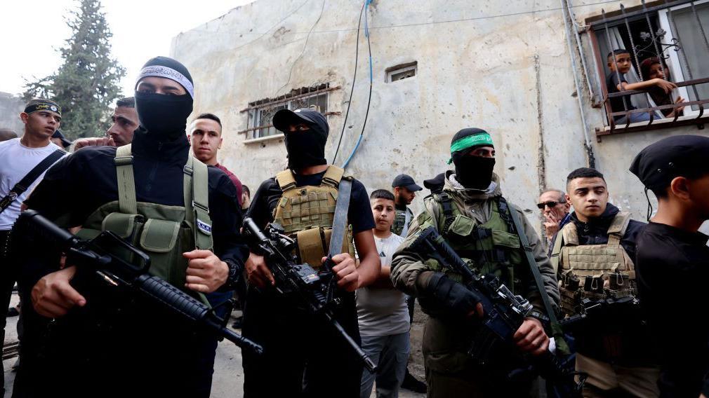 Militantes palestinos