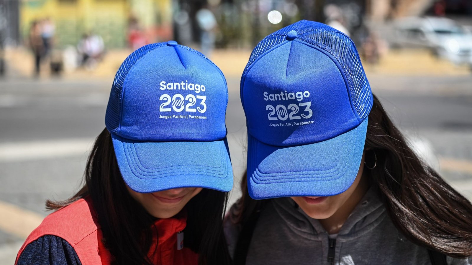 Gorros de Santiago 2023. Juegos Panamericanos.