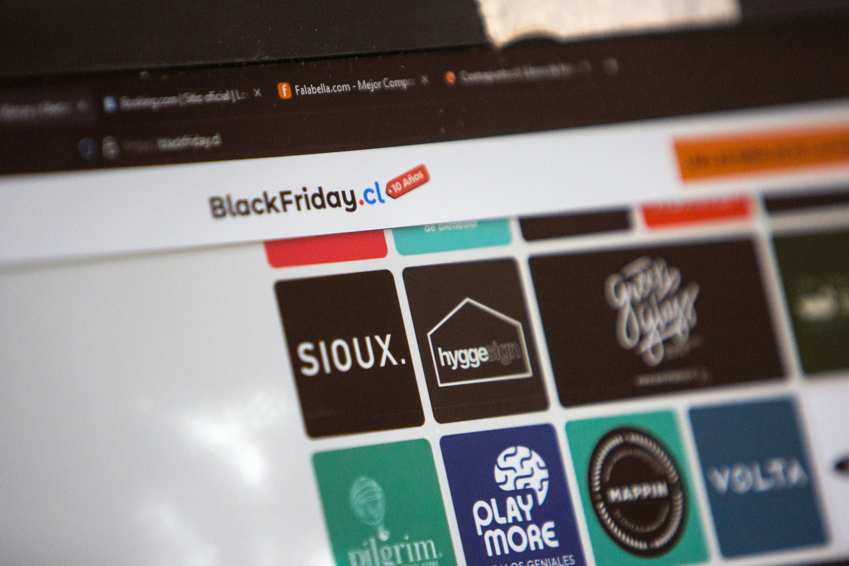 Página web de Black Friday