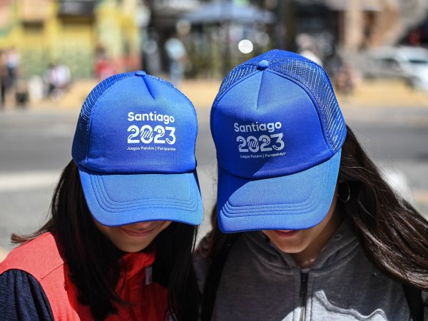 Gorros de Santiago 2023. Juegos Panamericanos.