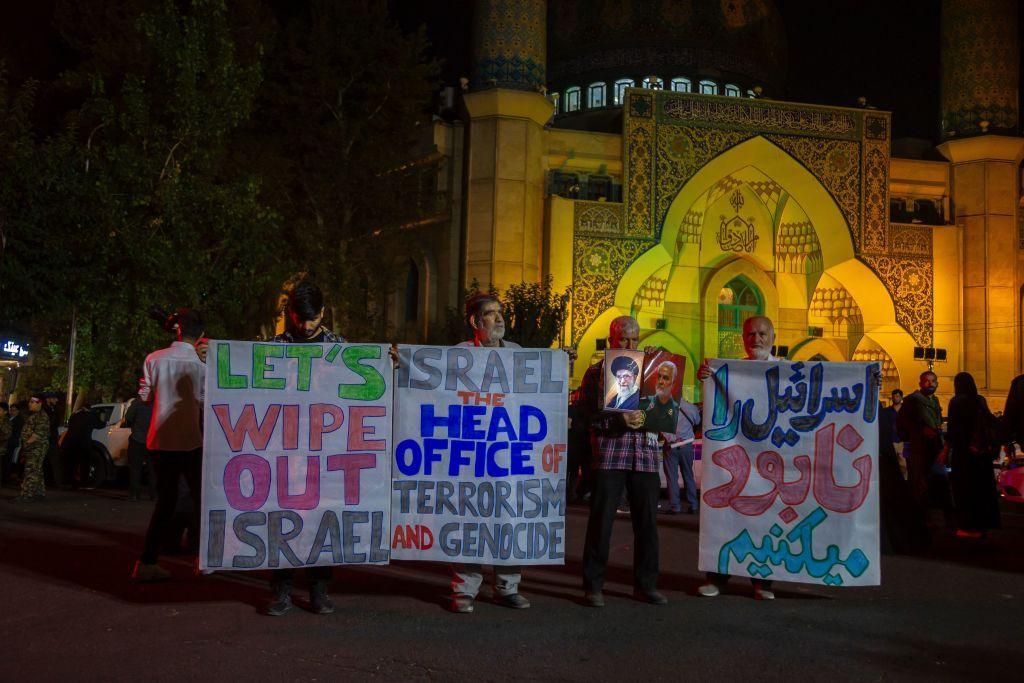 Manifestaciones a favor de Palestina en Teherán