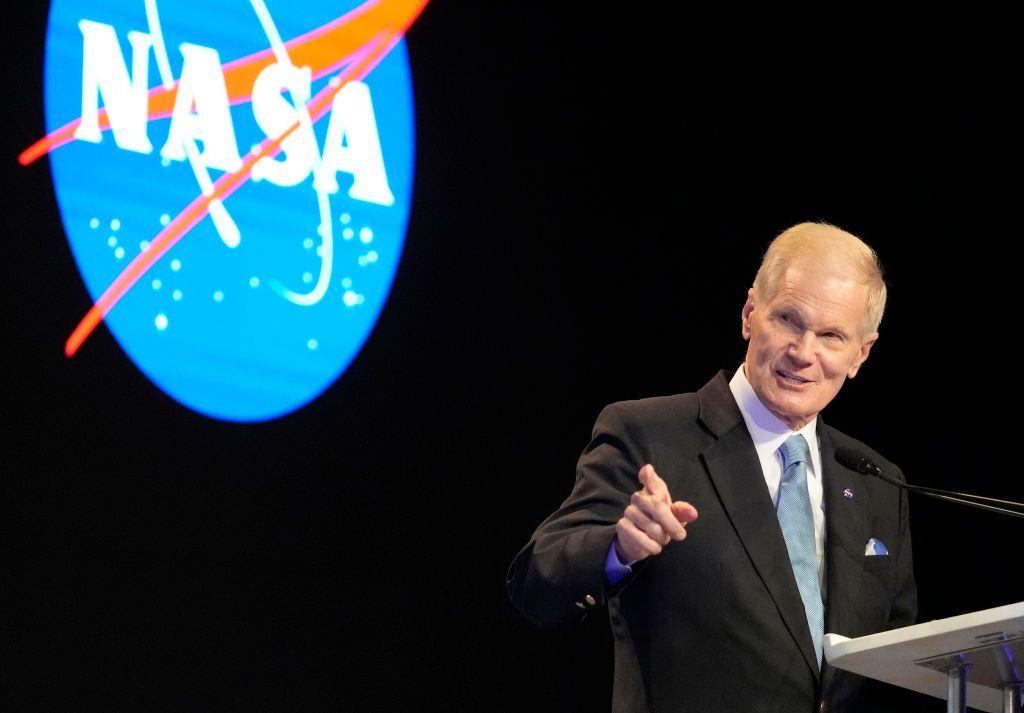 Bill Nelson en la presentación de este miércoles.