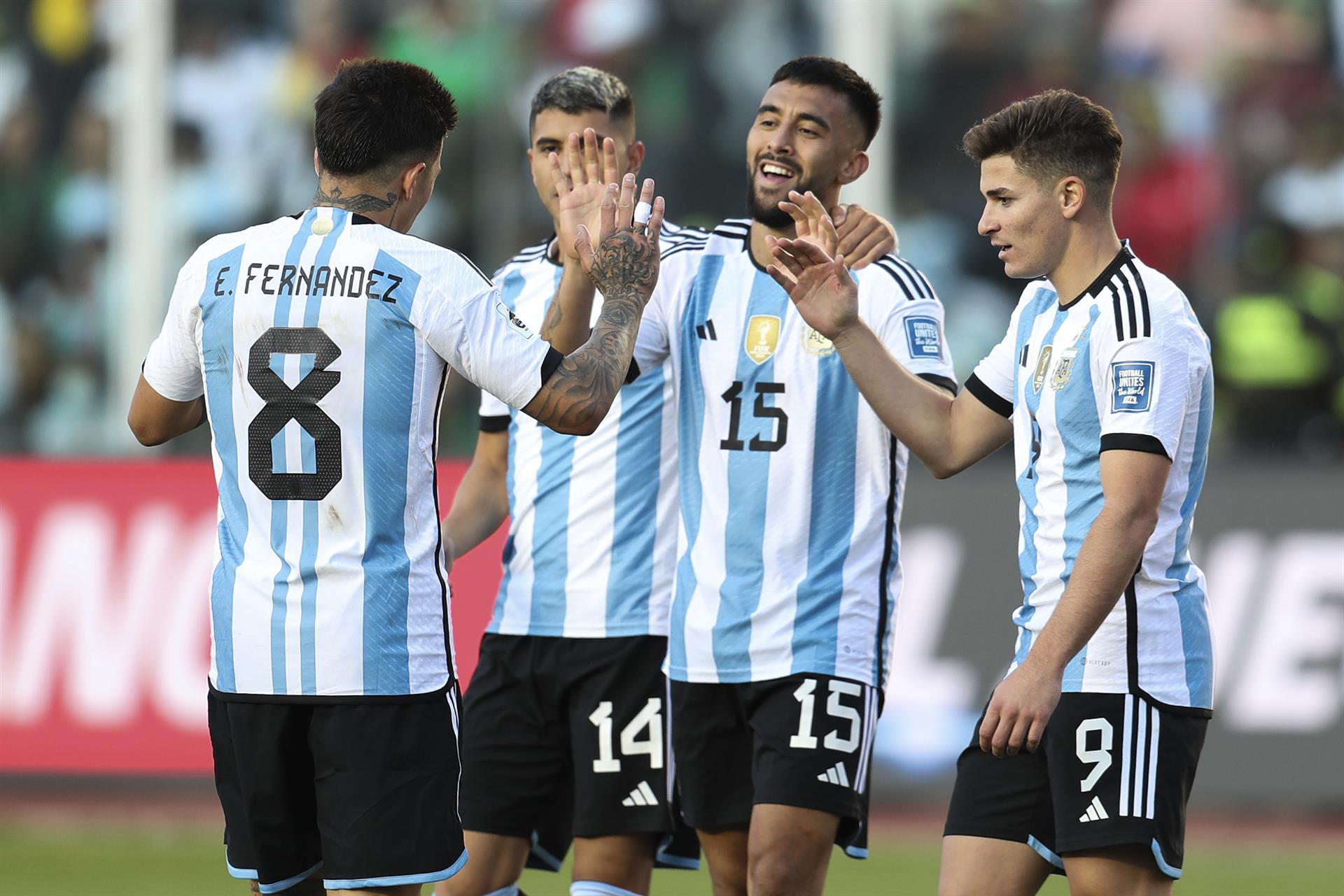 Argentina vs Paraguay. Eliminatorias.