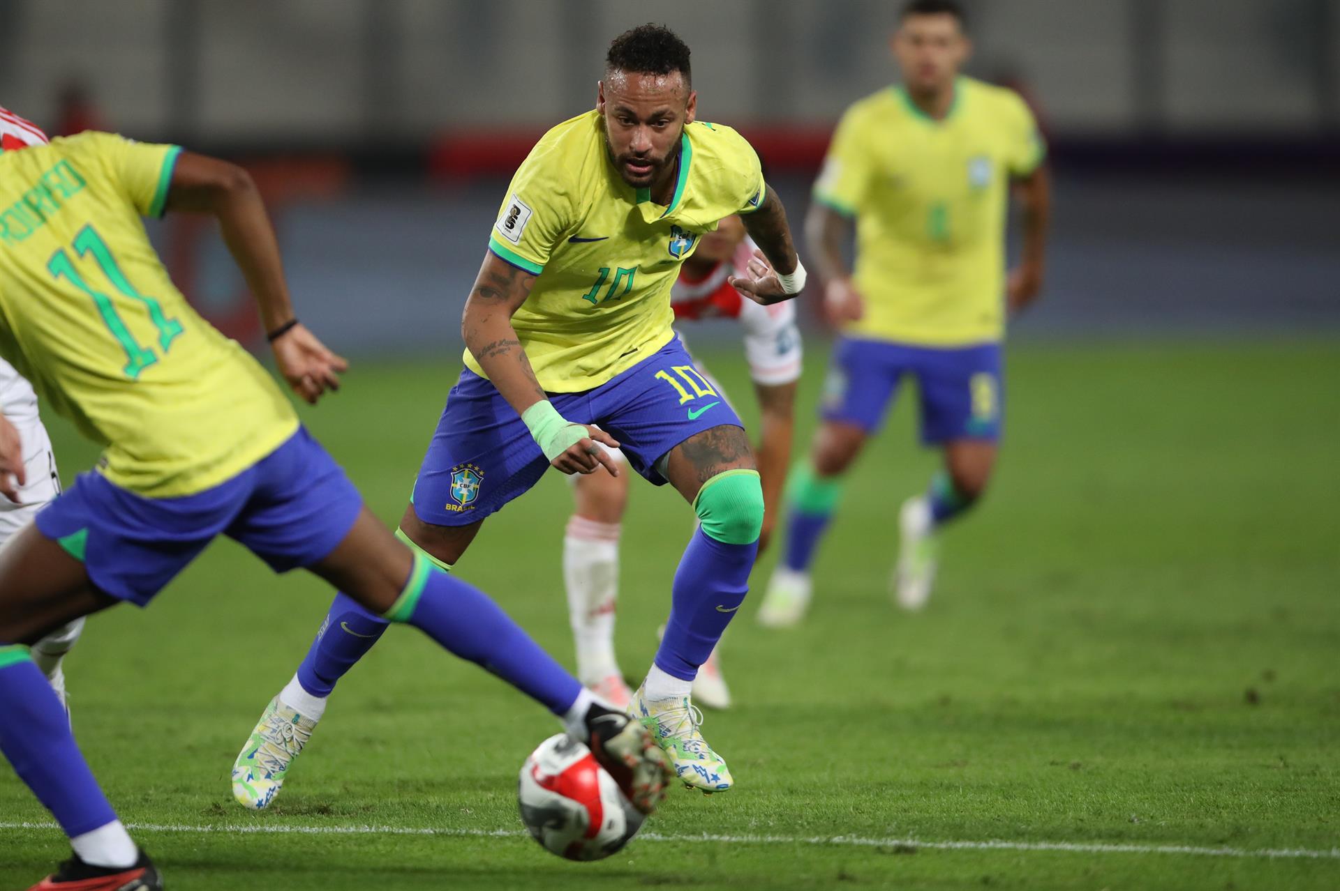 Brasil vs Venezuela. Eliminatorias.