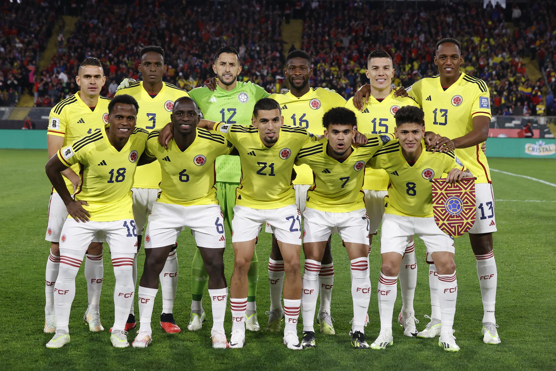 Colombia. Colombia vs Uruguay en Eliminatorias.