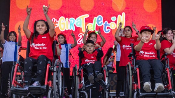 Niños de la Teletón en la Gira Teletón