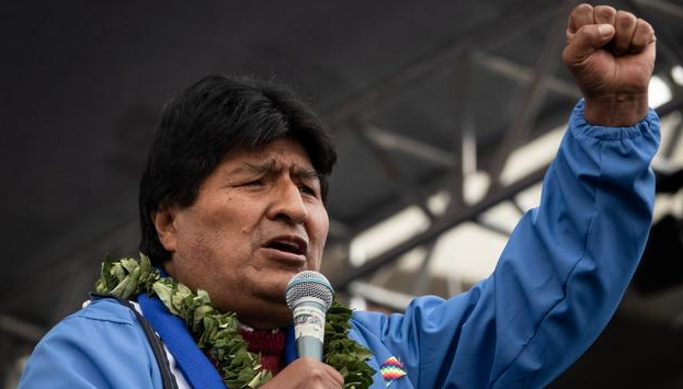 Evo Morales. Efemérides 12 de octubre.