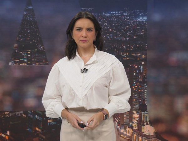 Valentina Reyes presentando 24 Central