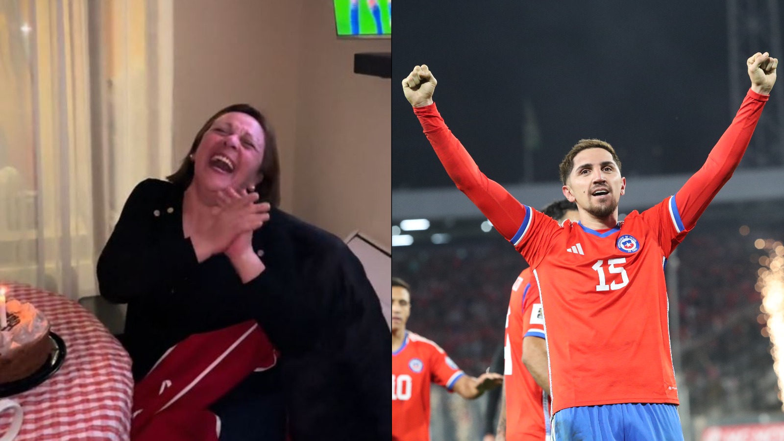 Chile hizo un gol en medio del canto de cumpleaños feliz