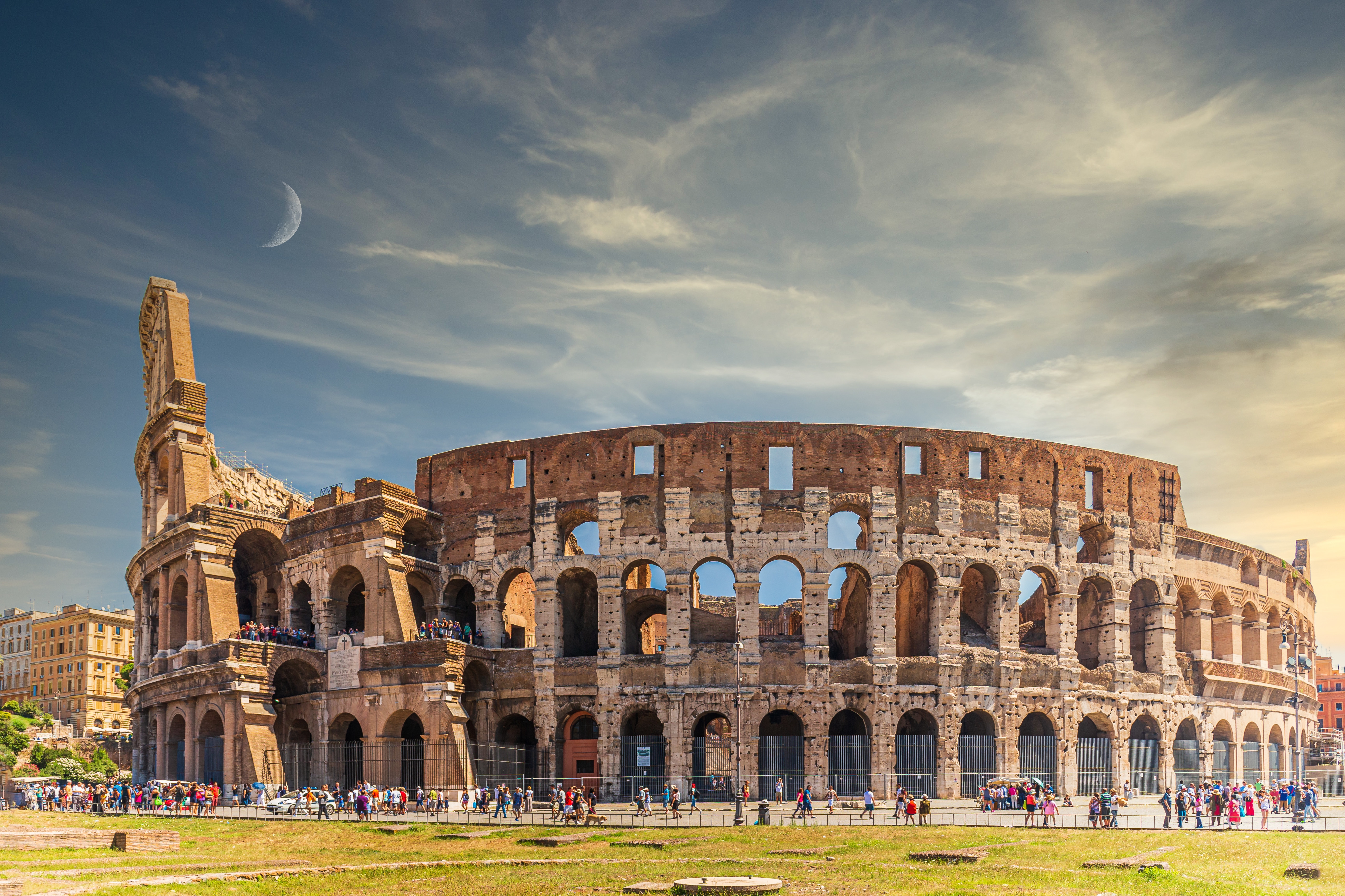 Coliseo romano. Preguntas de cultura general.