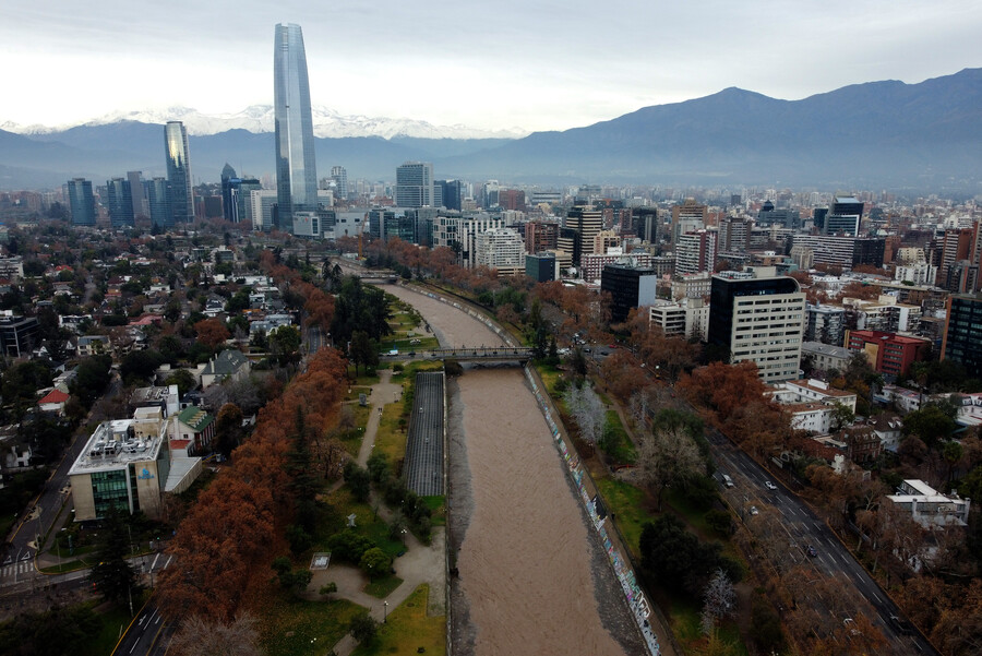 Vista de Santiago