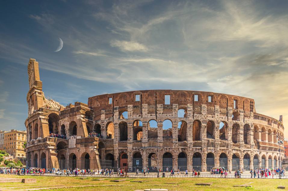 Coliseo romano. Preguntas de cultura general.