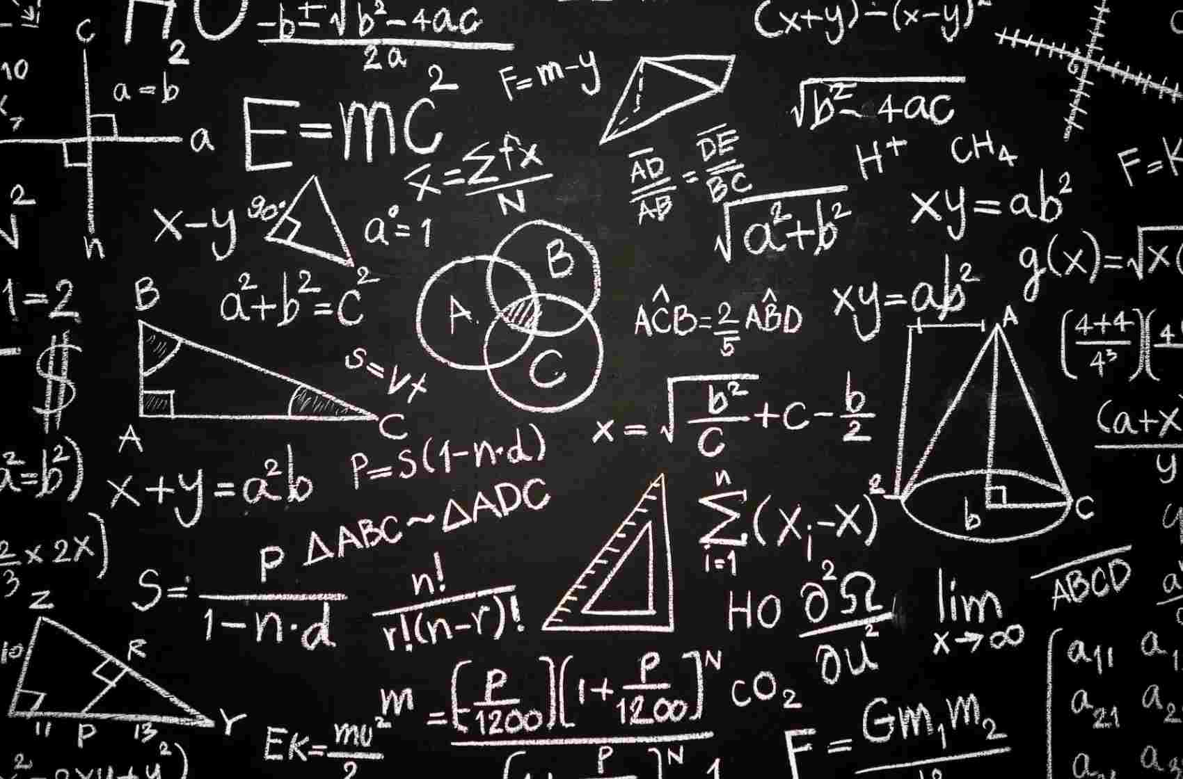 Fórmulas matemáticas