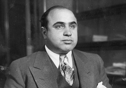 Al Capone. Efemérides de hoy 17 de octubre.