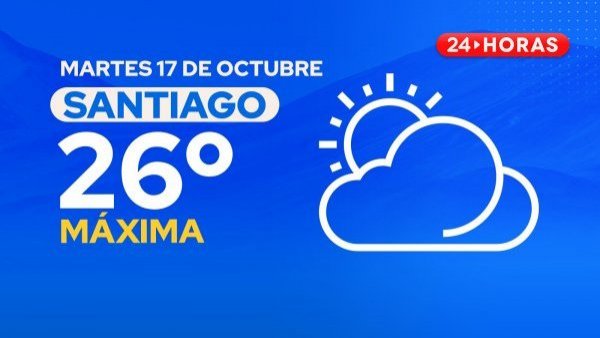 El tiempo en Santiago: martes 17 de octubre 2023