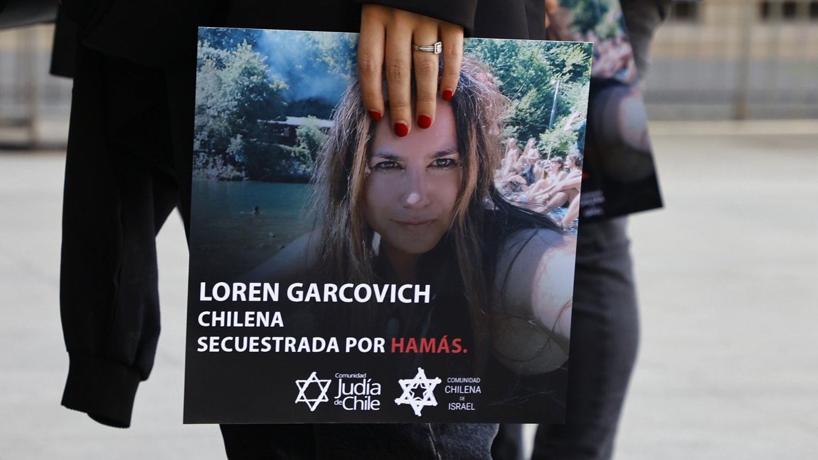 Chilena Loren Garcovich sigue secuestrada por Hamás