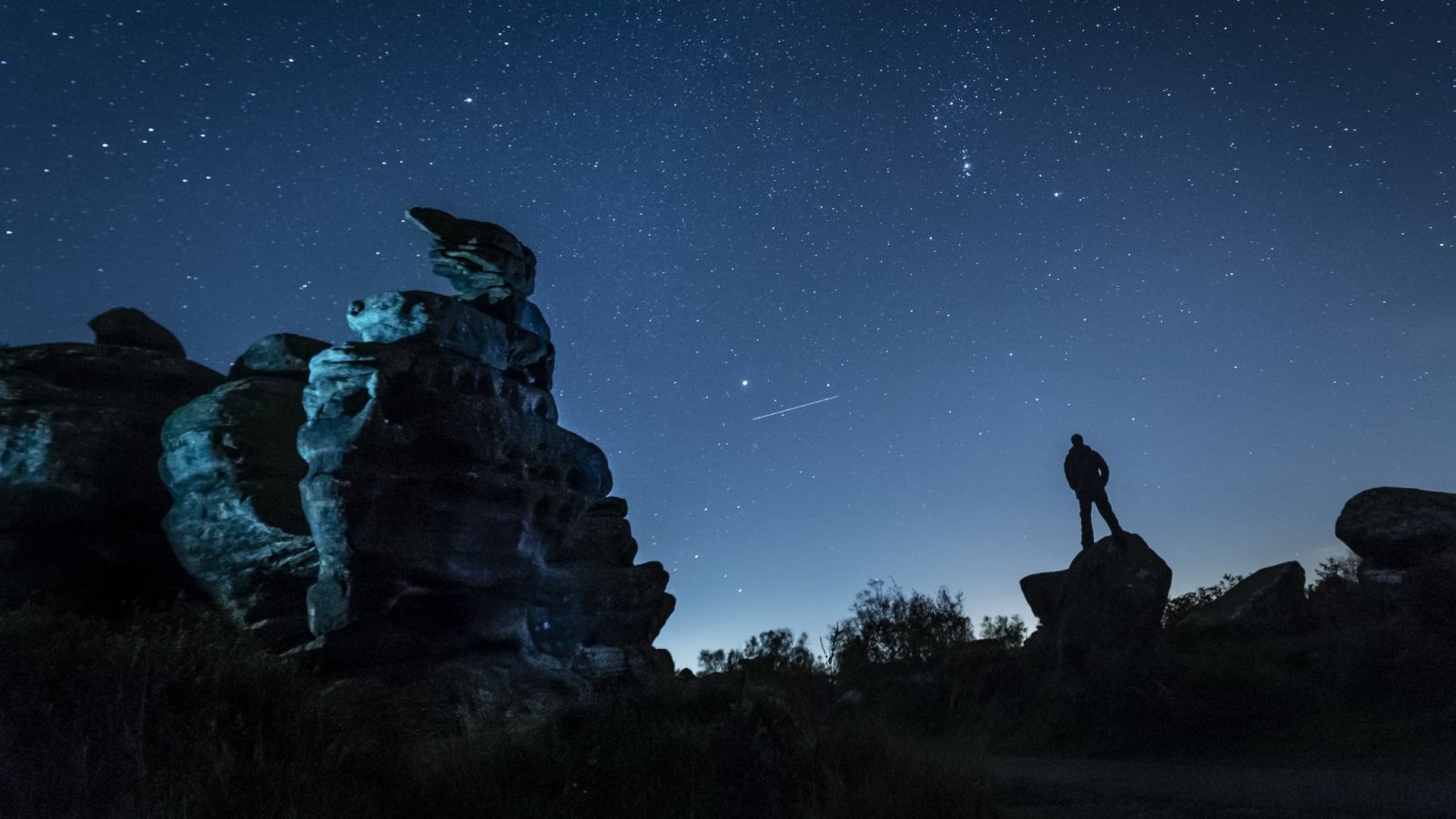 Lluvia de estrellas de Oriónidas