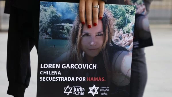 Chilena Loren Garcovich sigue secuestrada por Hamás