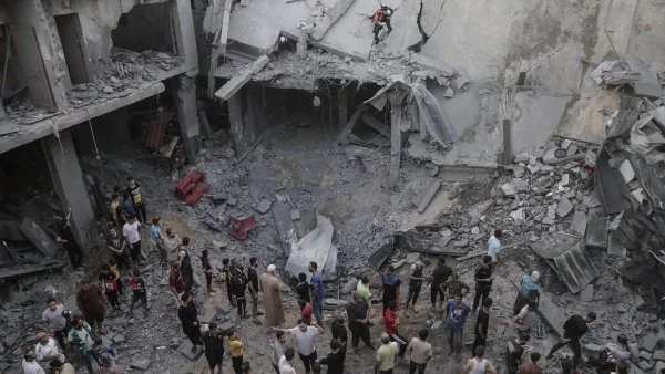 Impactantes imágenes de los bombardeos de Israel a Gaza