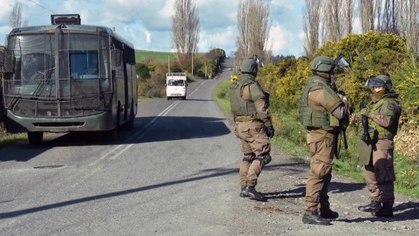 Cinco detenidos vinculados a la Resistencia Mapuche Malleco en Temucuicui