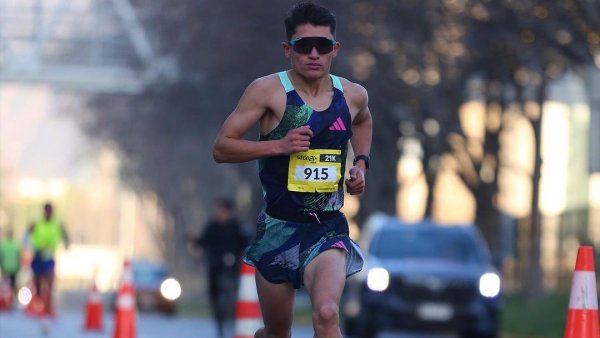 Hugo Catrileo, maratonista chileno