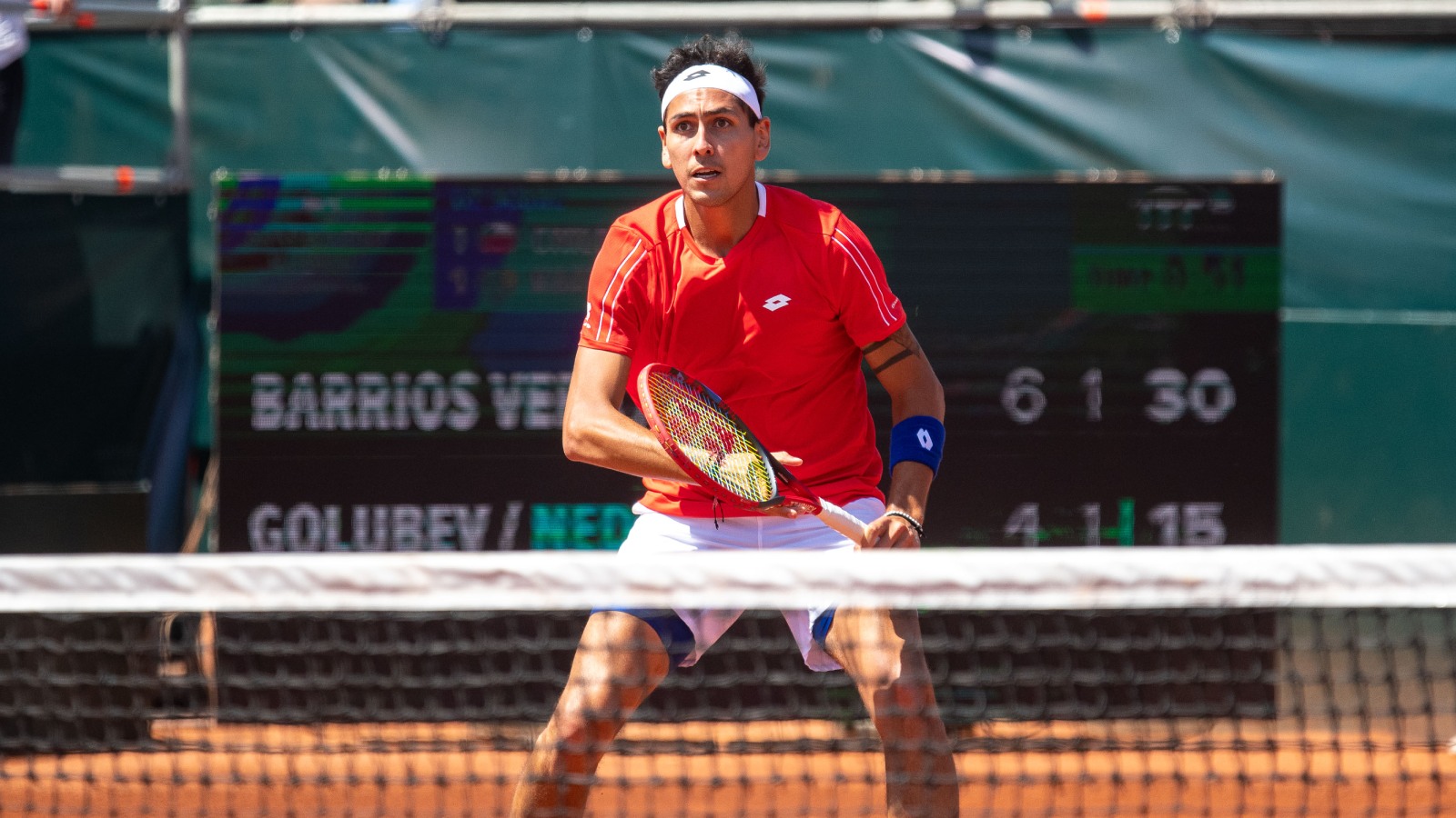 Alejandro Tabilo jugando por Chile