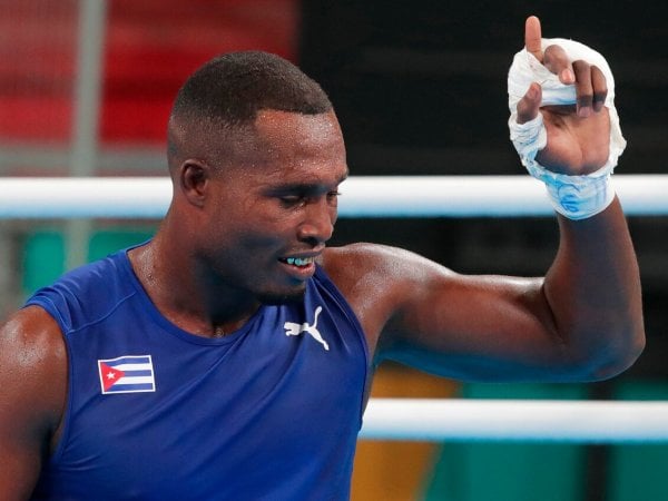 Boxer Julio César La Cruz at the Pan American Games